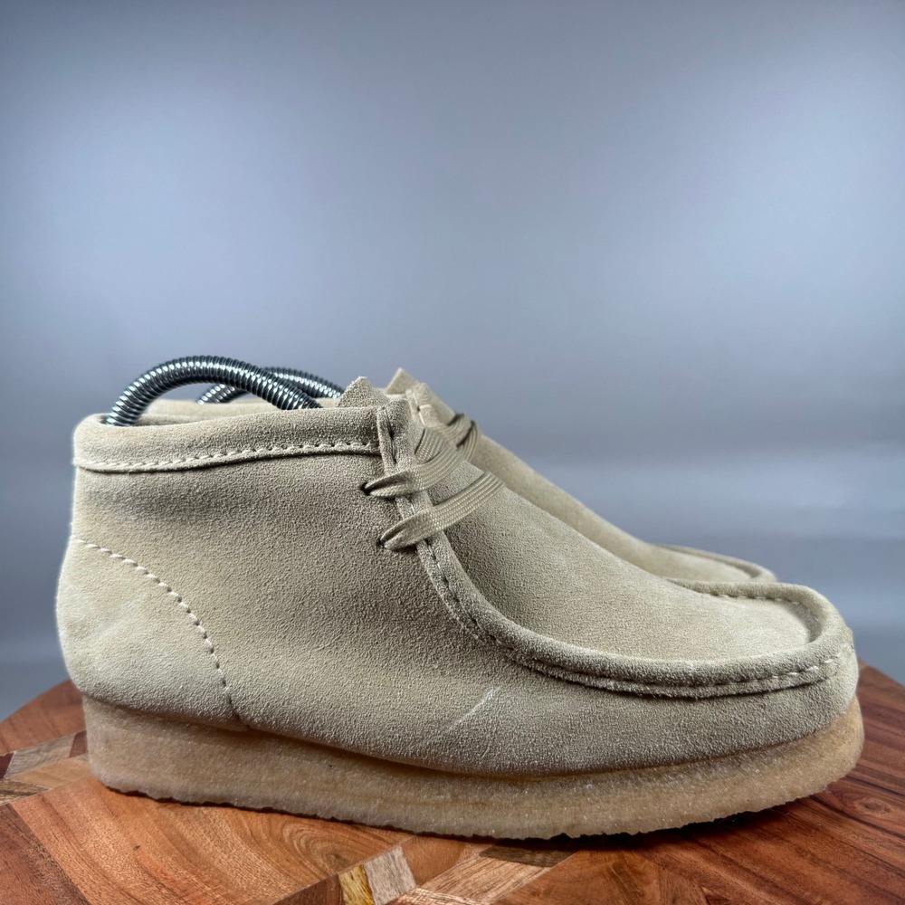 Clarks Originals Wallabee Boot Maple Suede Moccasin Womens 8.5 261555204060